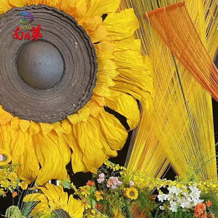 Large Sunflower Stage Decor For Wedding suppliers