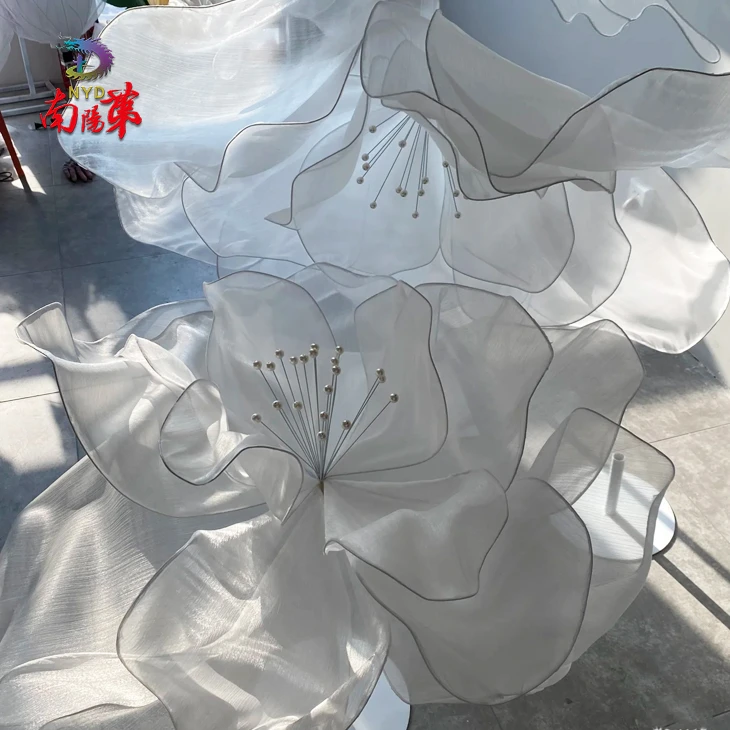 White Flower Wedding Backdrop Decor suppliers